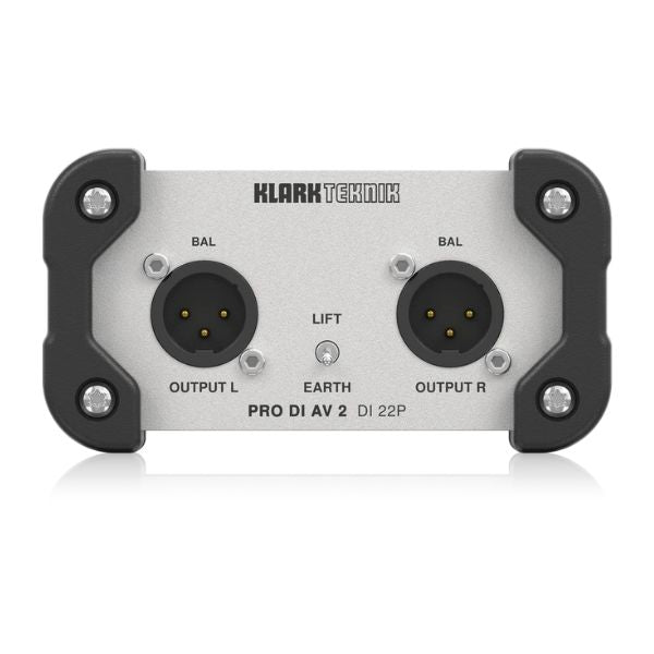 Klark Teknik DI 22P - Passive Stereo DI Box | Turramurra Music