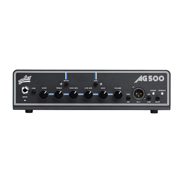Aguilar AG500 V2 - 500W Bass Amp Head | Turramurra Music
