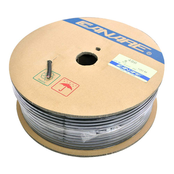 Canare 4S6-BK 4 Core Speaker Cable 6.4mm - 100m | Turramurra Music