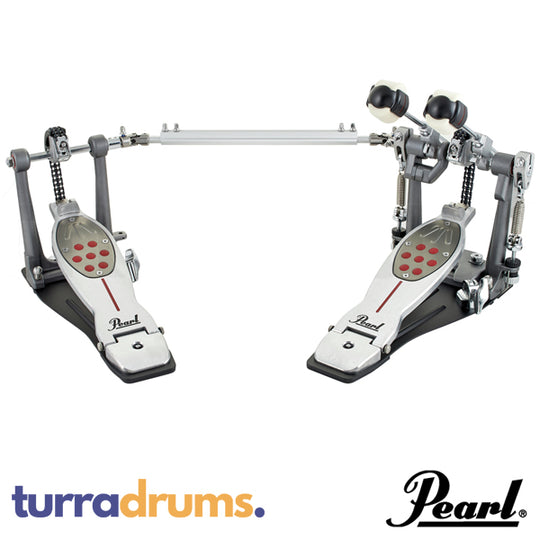 Pearl P2052C Eliminator Redline Chain Drive Double Kick Pedal (P-2052C)