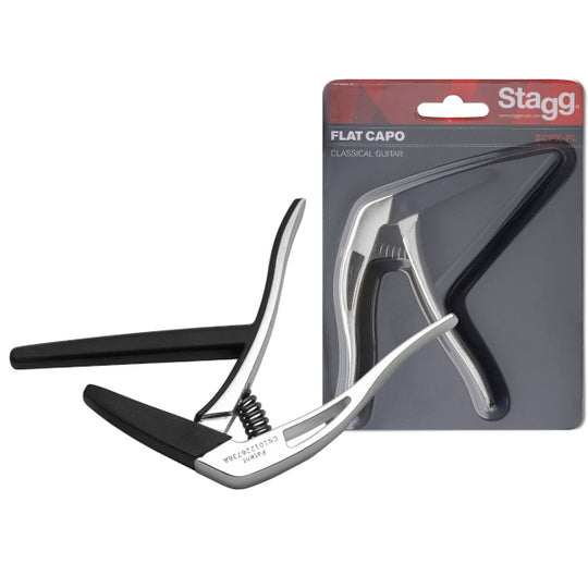 Stagg Trigger Capo - Classical (Chrome)