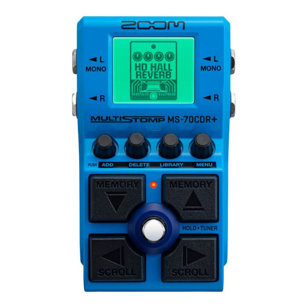 Zoom MS-70CDR+ Multi-Effect Stomp Pedal | Turramurra Music