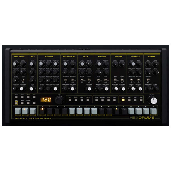 Erica Synths HexDrums - Analog Drum Machine | Turramurra Music