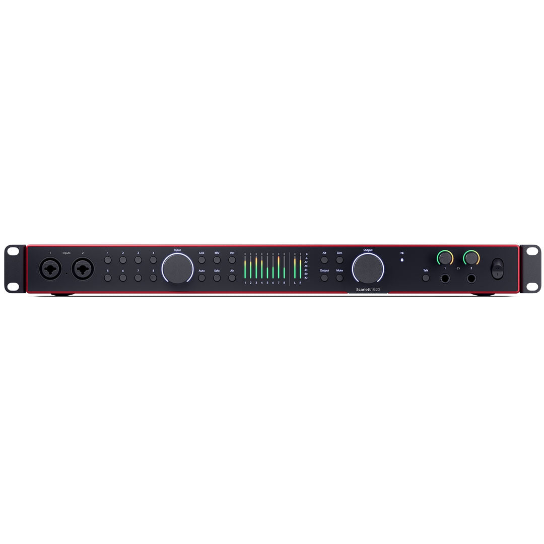 Focusrite Scarlett 18i20 Gen4 インターフェース Scarlett 18i20 (Gen 4) - Audio Interface | Turramurra Music