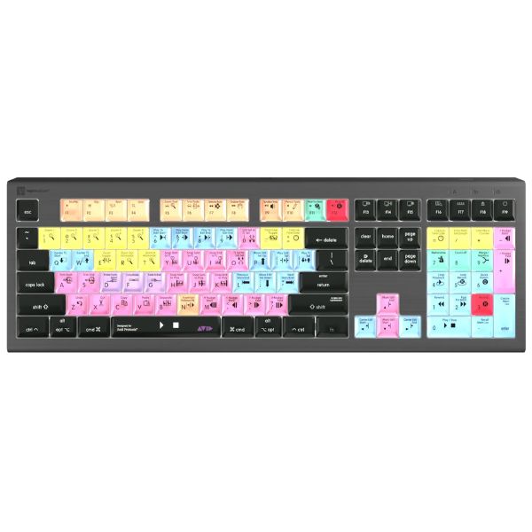 キーボード Logickeyboard Pro Tools ASTRA2 Mac Logickeyboard ASTRA2 Backlit - Pro Tools Mac | Turramurra Music