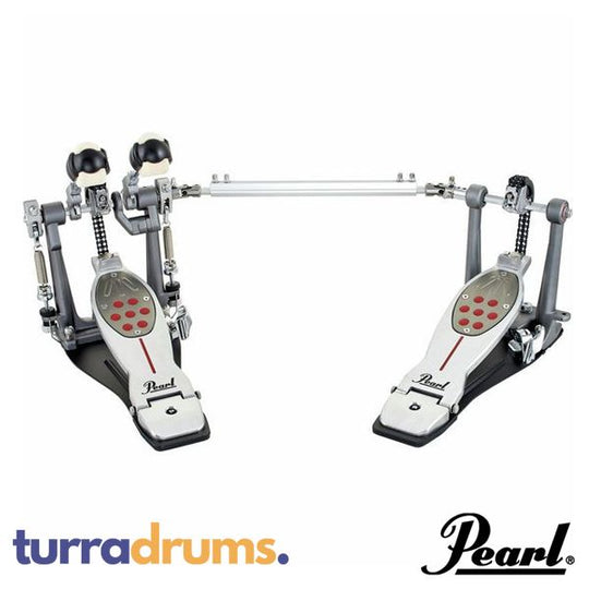 Pearl Eliminator Redline LEFT FOOTED Chain Drive Double Bass Drum Pedal (P-2052CL)