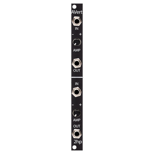 2HP AVert Dual Attenuverter