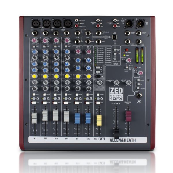 Allen & Heath ZED60-10FX - Analog Mixer | Turramurra Music