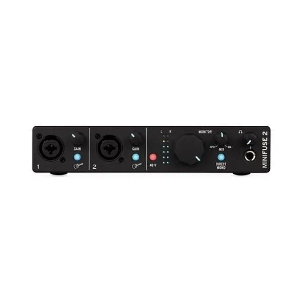 Arturia MiniFuse 2 (Black) - USB Interface | Turramurra Music
