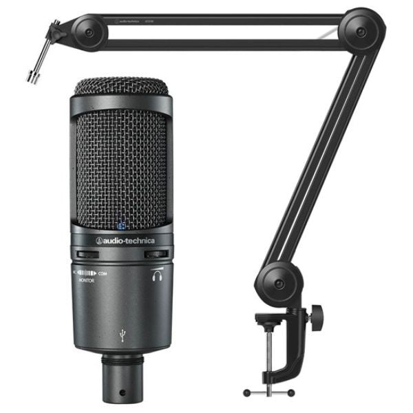 Audio Technica AT2020USB+ - Boom Arm Bundle | Turramurra Music Audio Technica AT2020USB+ - Boom Arm Bundle | Turramurra Music