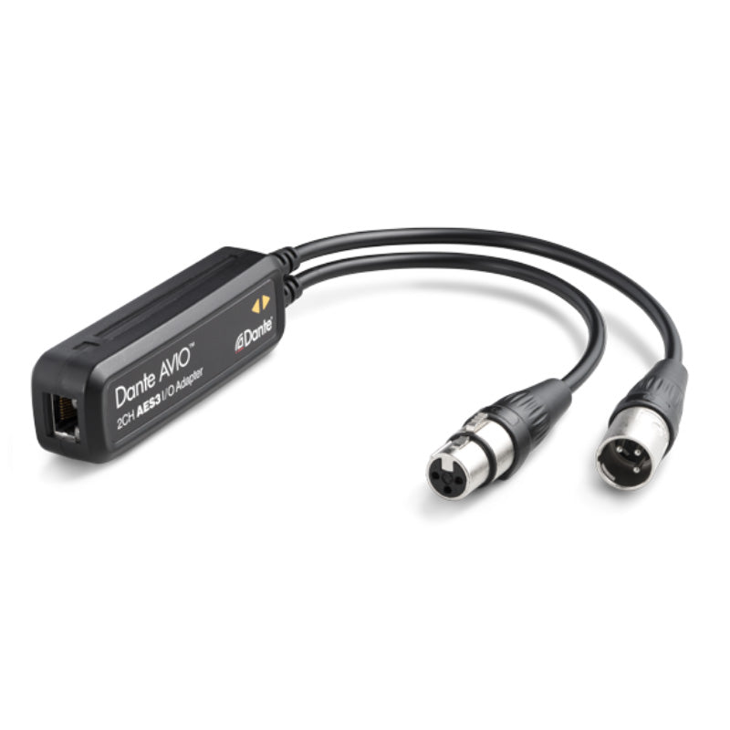 その他 Dante AVIO AES/EBU AVIO Audinate Dante ADPAES3AU2X2 Adaptor AES3 AES/EBU | Music Works