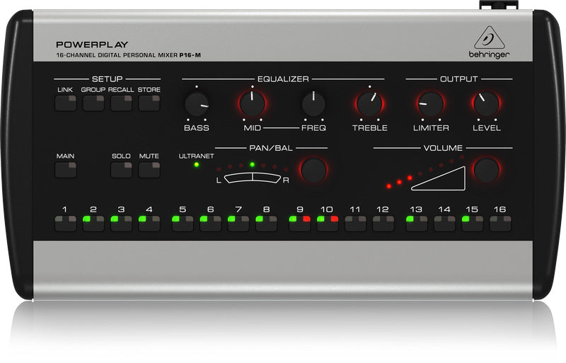 くまもん　BEHRINGER POWERPLAY16 セットおまけ多数！ Amazon.com: Behringer PowerPlay 16 P16-M - Mezclador personal