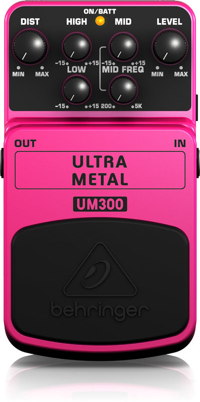 behringer metal pedal UM300 - Ultra-Metal Distortion Farbe:Visier 2 Green Understanding pedal osteitis pr5a27541 The UM300 features dedicated