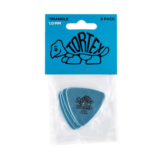 Jim Dunlop Tortex Triangle Picks Players Pack 1.0 (6 Pack)