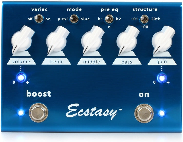 Bogner Ecstacy Blue Overdrive | Analog Overdrive Pedal 