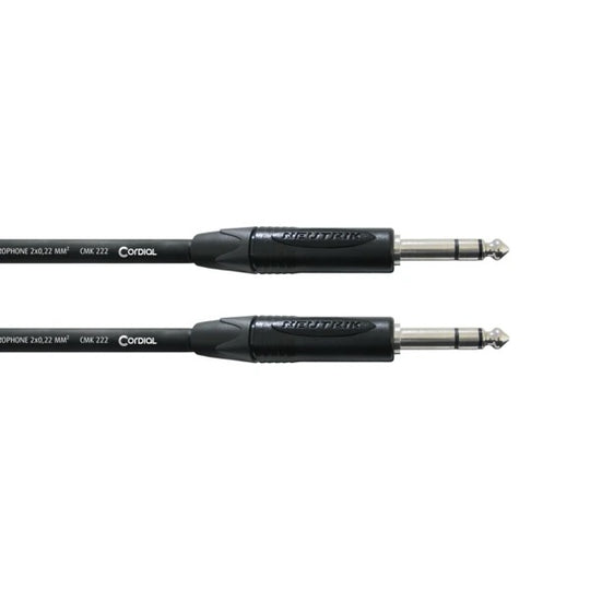 Cordial Select 1/4" TRS Jack to Same - 5m
