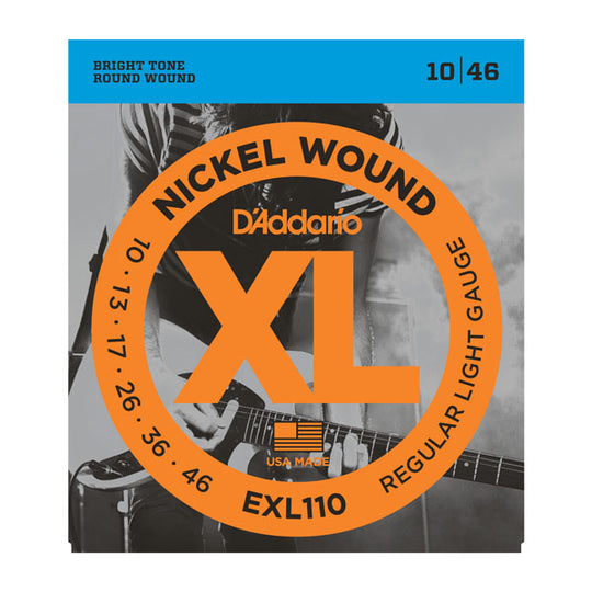 D'Addario EXL110 Electric Guitar Strings 10-46