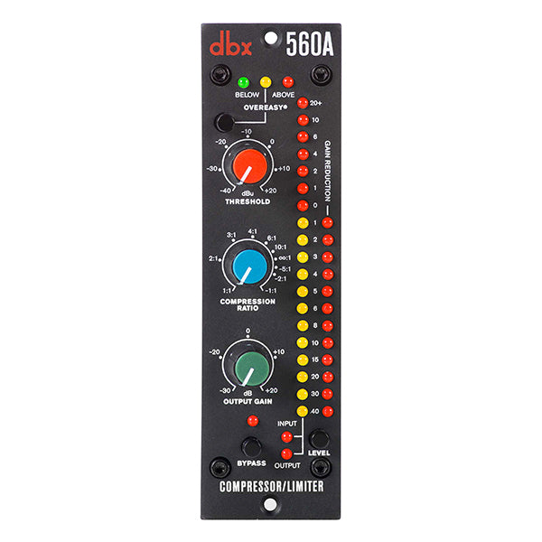 【新品未使用】dbx 560A コンプレッサーモジュール DBX 560A - 500 Series Compressor | Turramurra Music