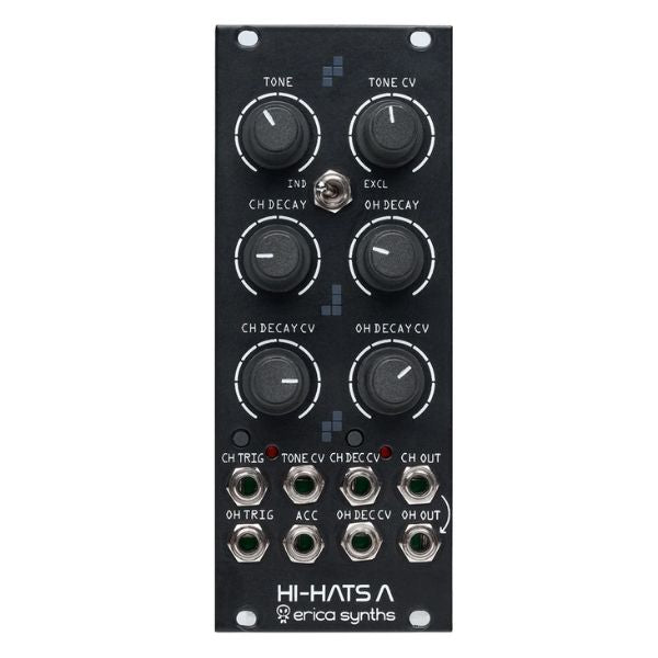 Erica Synths HI-HATS A 新品未使用品 ユーロラック Erica Synths Hi-Hats A - Eurorack Drums | Turramurra Music