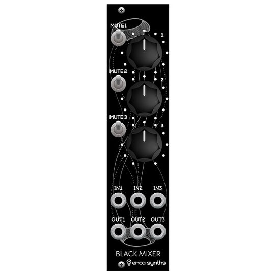 Erica Synths Black Mute Mixer
