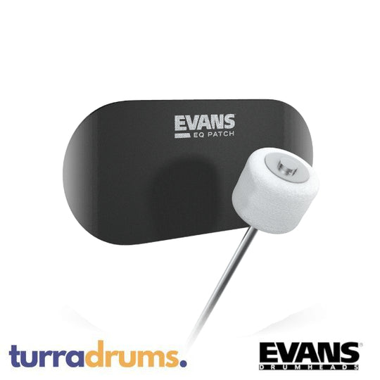 Evans EQ Patch Black Nylon Double (2-Pack)
