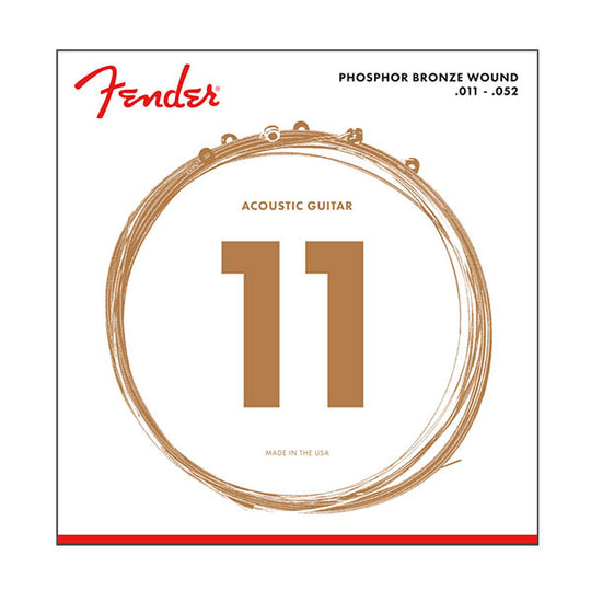Fender Phosphor Bronze Acoustic Guitar Strings