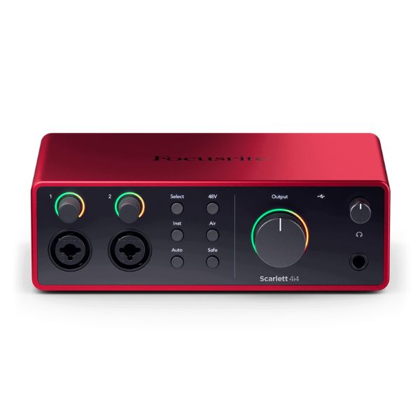 Focusrite Scarlett 4i4 (Gen 4) - Audio Interface | Turramurra Music
