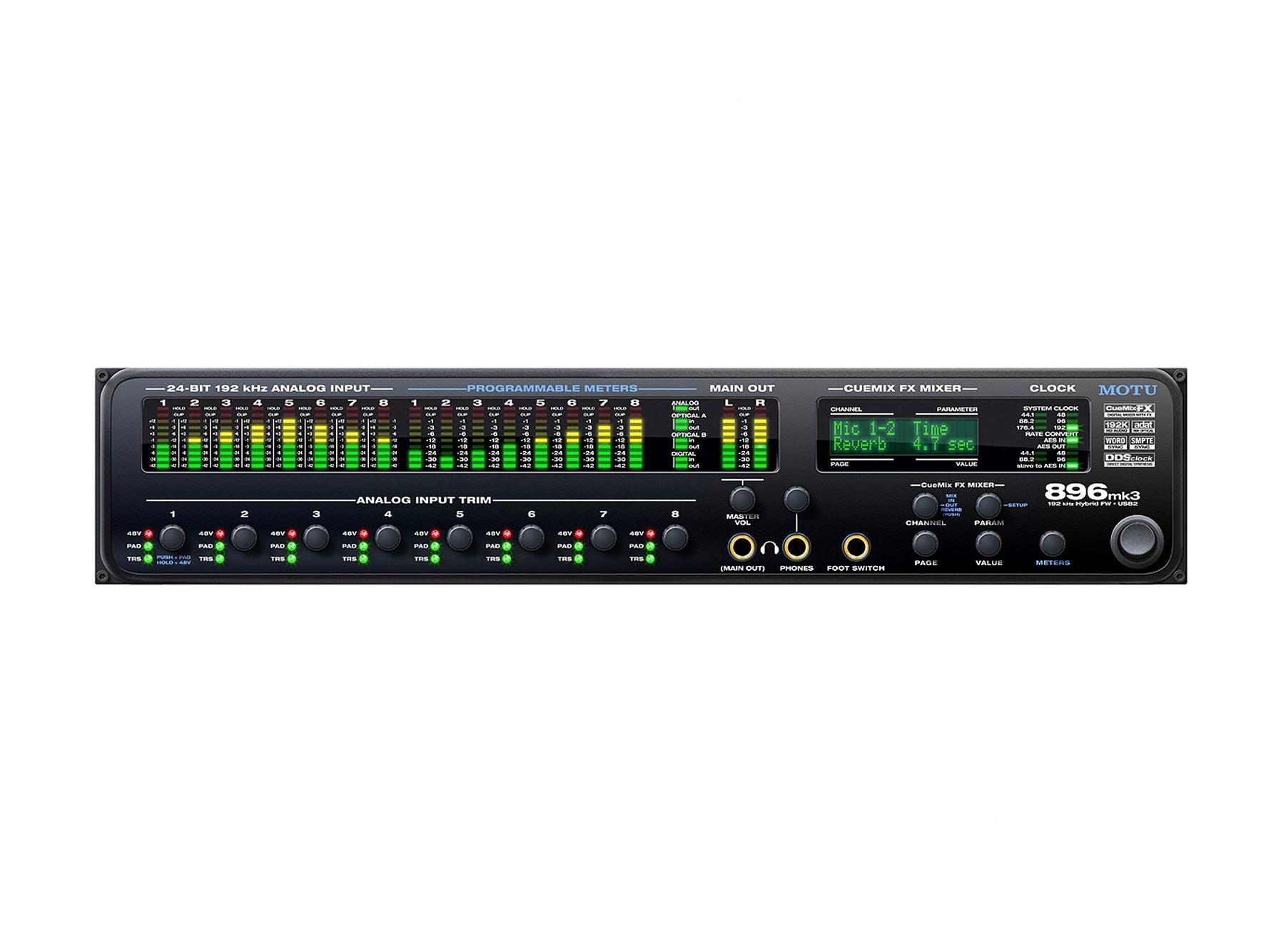 MOTU 896mk3 Firewire オーディオインターフェース　ジャンク品 MOTU 896mk3 Hybrid
