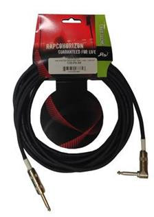 Rapco Instrument Cable Straight to RA 3m