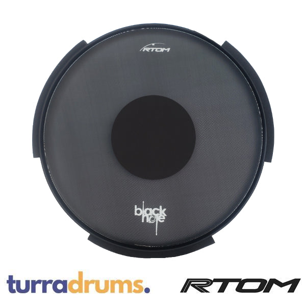 RTOM Black Hole V2 Bass Drum Snap-On Mesh Head