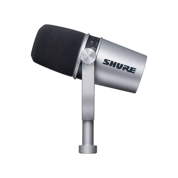 Shure MV7 (Silver) - Podcast Microphone | Turramurra Music