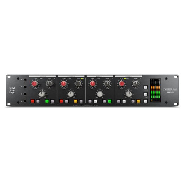 SSL Pure Drive QUAD - 4 Channel Mic Preamp | Turramurra Music