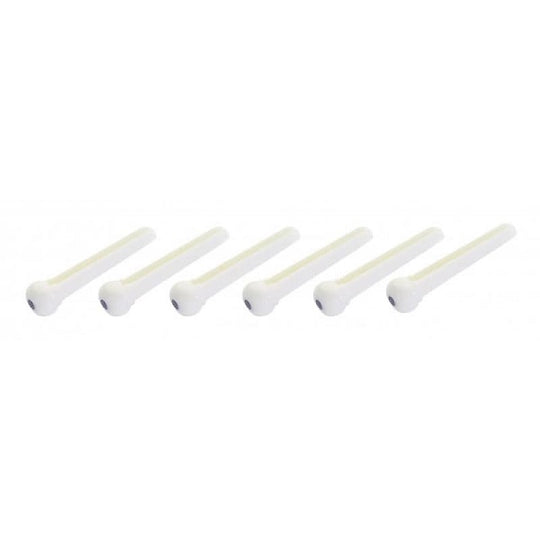 Stagg Bridge Pin Set - White