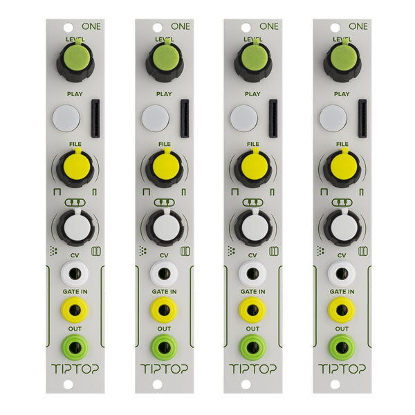 Tiptop Audio One Sample Player - 4 Pack - Eurorack Module 