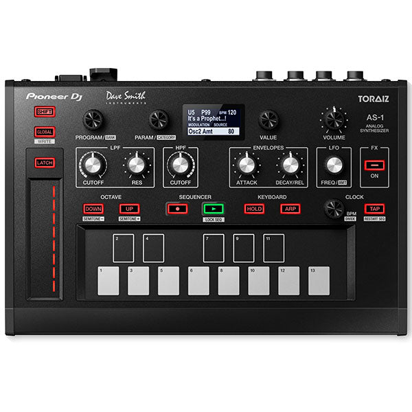 Pioneer DJ Toraiz AS-1 - Monophonic Analog Synth | Turramurra Music