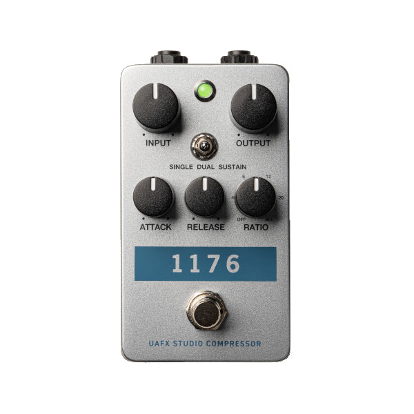 UAFX 1176 コンプレッサーペダル Universal Audio UAFX 1176 Studio Compressor Pedal | Turramurra Music
