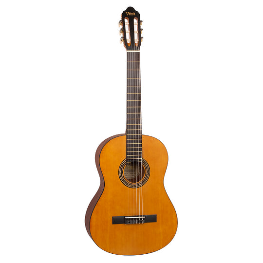 Valencia VC204L 4/4 Left-Handed Classical Guitar - Natural
