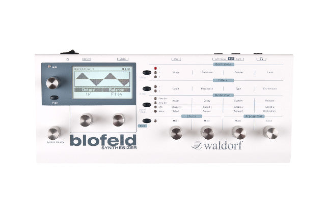 鍵盤楽器 Waldorf Blofeld Desktop + SL License Waldorf Blofeld Desktop (White) | Turramurra Music