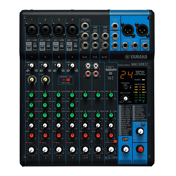 YAMAHA　MG10XU Yamaha MG10XU - Compact Analog Mixer | Turramurra Music