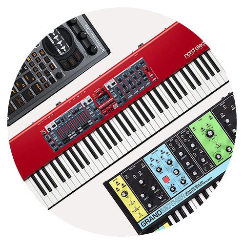 Keyboards, Synths & Samplers