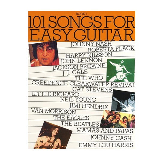 101 Songs for Easy Guitar Book 1