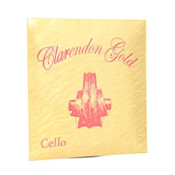 Clarendon Gold Cello Strings 4-4 Set