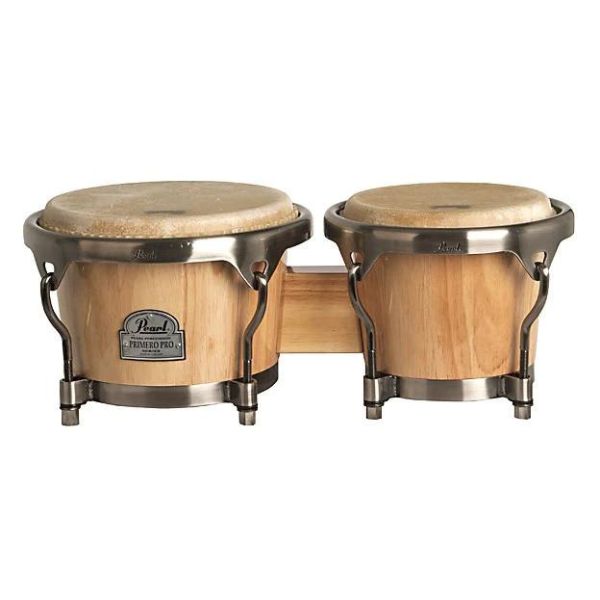 Pearl Primero Pro Bongos 7" + 8.5" Thai Oak - Natural Finish