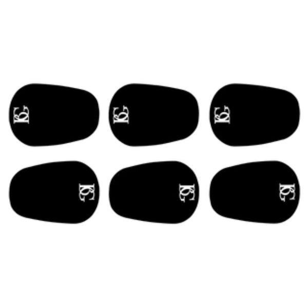 BG Mouthpiece Cushions Small - Black (Pack of 6)