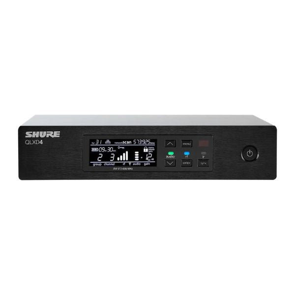 Shure QLXD4 Digital Wireless Receiver