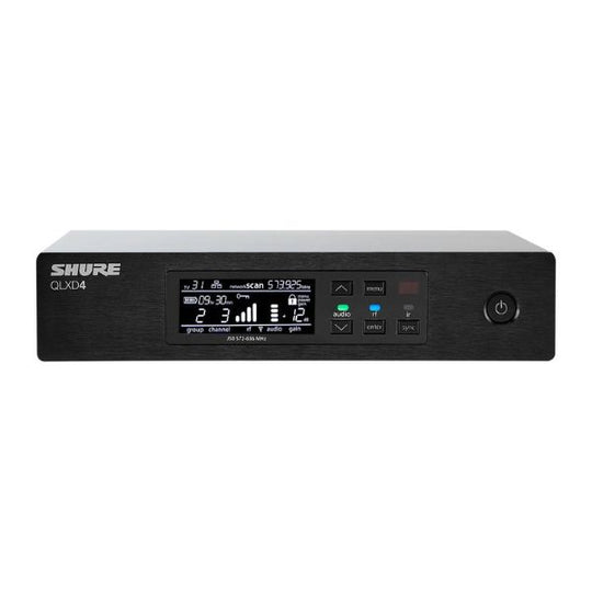 Shure QLXD4 Digital Wireless Receiver