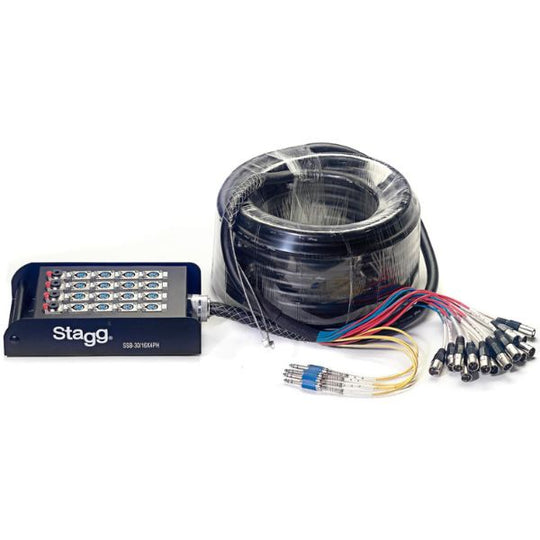 Stagg Stagebox 16 XLR Send/4 TRS Return (30m) SSB-30/16X4PH