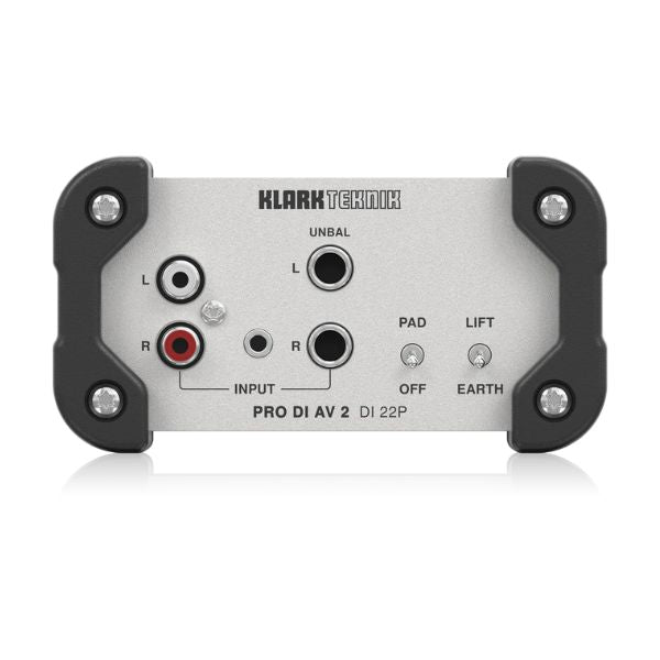 Klark Teknik DI 22P - Passive Stereo DI Box | Turramurra Music