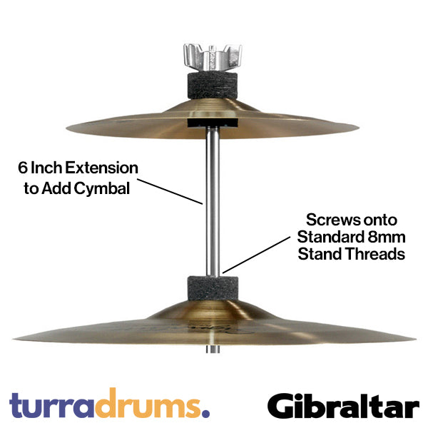 Gibraltar 6 Inch Mini Cymbal Stacker (GSCMCSA6)