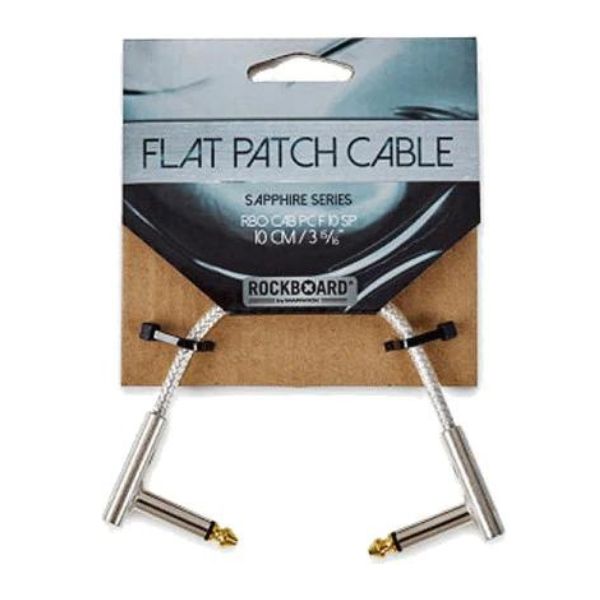 Warwick RockBoard Flat Patch Cable Sapphire Series 10cm